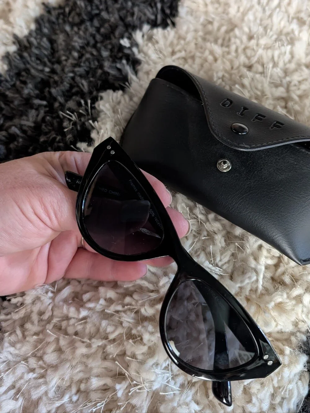 Black Cat Eye Sunglasses